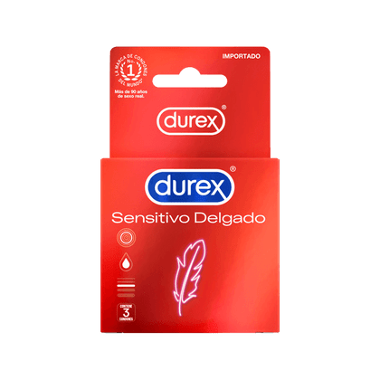 Durex Sensetivo Delgado 3 pack image