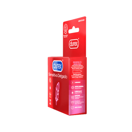 Durex Sensetivo Delgado 3 pack image