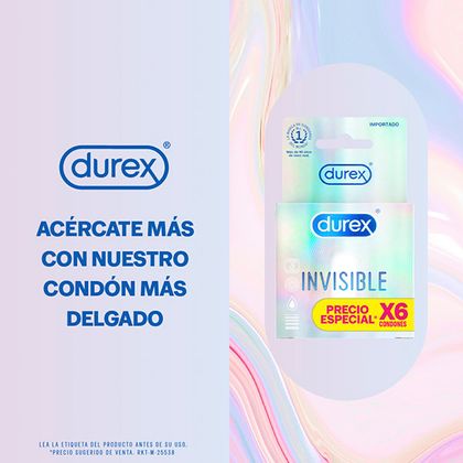 Pack Promocional Durex Invisible