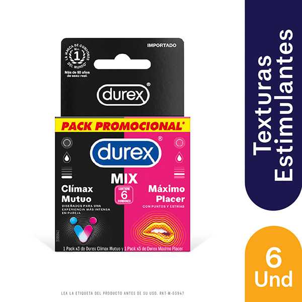 Pack Promocional Durex Mix